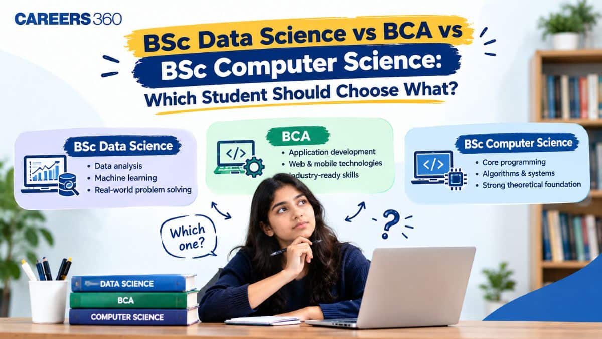 BSc Data Science vs BCA vs BSc Computer Science: Which Student Should Choose What?